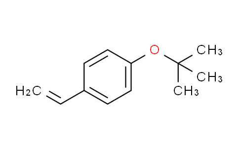 CAS No. 95418-58-9, 1-ethenyl-4-[(2-methylpropan-2-yl)oxy]benzene