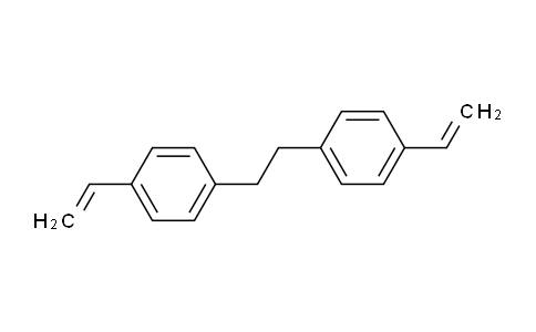 CAS No. 48174-52-3, 1-ethenyl-4-[2-(4-ethenylphenyl)ethyl]benzene