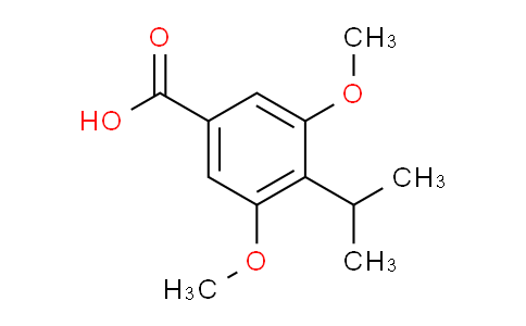 CAS No. 55703-81-6, 3,5-dimethoxy-4-propan-2-ylbenzoic acid
