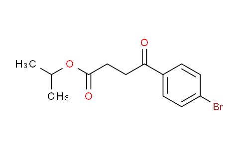 CAS No. 1284448-67-4, propan-2-yl 4-(4-bromophenyl)-4-oxobutanoate