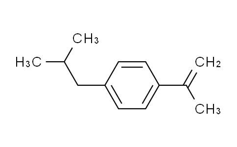 CAS No. 34352-86-8, 1-(2-methylpropyl)-4-prop-1-en-2-ylbenzene