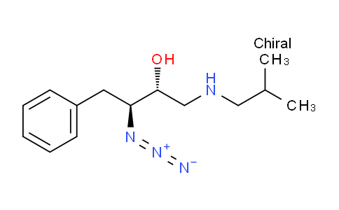 CAS No. 206361-96-8, (2R,3S)-3-azido-1-(isobutylamino)-4-phenylbutan-2-ol