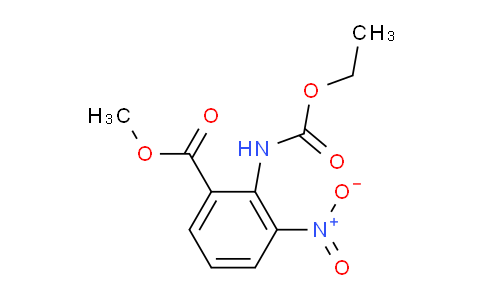 CAS No. 856414-37-4, methyl 2-((ethoxycarbonyl)amino)-3-nitrobenzoate