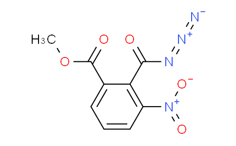 CAS No. 856414-36-3, methyl 2-(azidocarbonyl)-3-nitrobenzoate