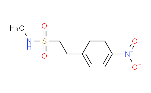 CAS No. 98623-15-5, N-methyl-2-(4-nitrophenyl)ethanesulfonamide