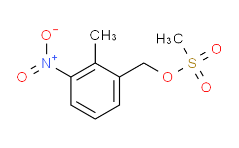 CAS No. 196500-09-1, (2-methyl-3-nitrophenyl)methyl methanesulfonate