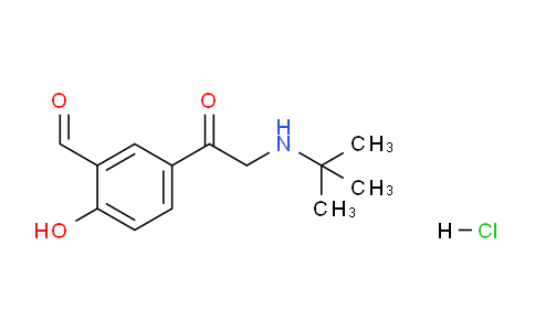 CAS No. 115787-53-6, 5-(tert-butylglycyl)-2-hydroxybenzaldehyde hydrochloride