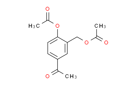 CAS No. 24085-06-1, (5-acetyl-2-acetyloxyphenyl)methyl acetate