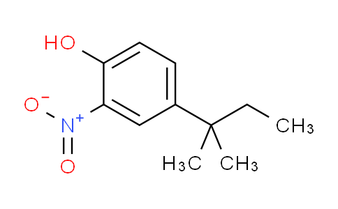 CAS No. 91247-92-6, 2-Nitro-4-tert-pentyl-phenol