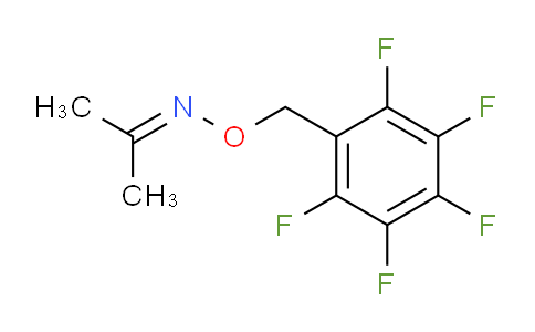CAS No. 899828-53-6, 2-Propanone, O-[(2,3,4,5,6-pentafluorophenyl)methyl]oxime
