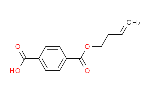 CAS No. 62680-74-4, 4-((But-3-en-1-yloxy)carbonyl)benzoic acid