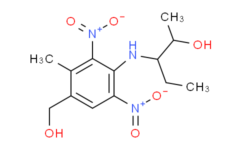 CAS No. 127971-67-9, 3-((4-(hydroxymethyl)-3-methyl-2,6-dinitrophenyl)amino)pentan-2-ol