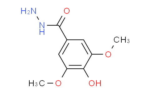 CAS No. 1443-76-1, 3,5-Dimethoxy-4-hydroxybenzhydrazide