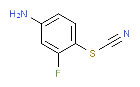 CAS No. 14512-86-8, 3-Fluoro-4-thiocyanatoaniline