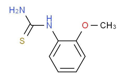 CAS No. 1516-37-6, (2-Methoxyphenyl)thiourea