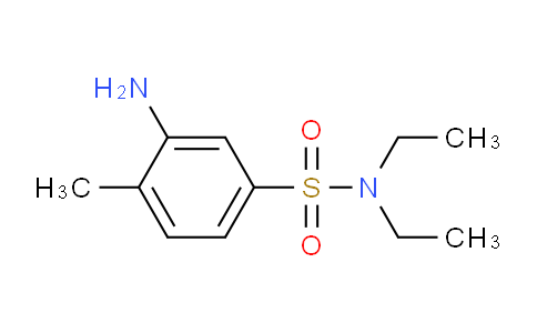 CAS No. 17354-60-8, 3-Amino-N,N-diethyl-4-methyl-benzenesulfonamide