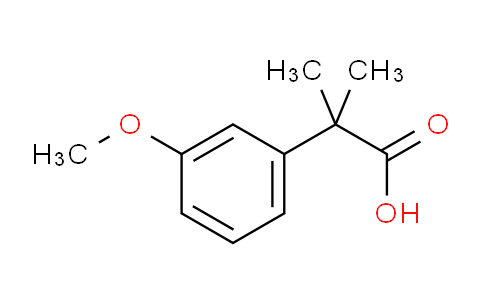CAS No. 17653-94-0, 2-(3-Methoxyphenyl)-2-methylpropanoic acid