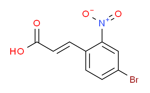 CAS No. 20357-30-6, 4-Bromo-2-nitrocinnamic acid