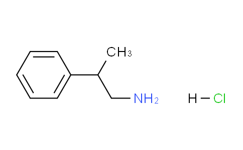 CAS No. 20388-87-8, 2-Phenylpropan-1-amine hydrochloride