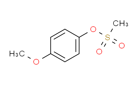 CAS No. 19013-30-0, 4-Methoxyphenyl mesylate