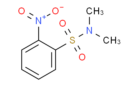 CAS No. 23530-43-0, N,N-Dimethyl-2-nitrobenzenesulfonamide
