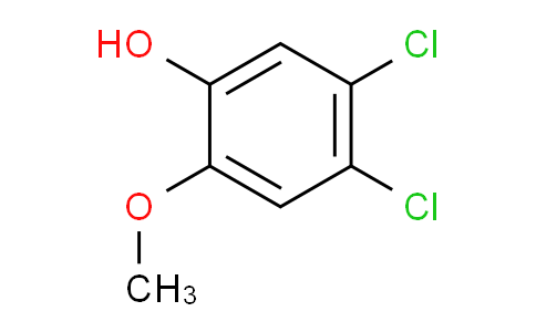 CAS No. 2460-49-3, 4,5-Dichloro-2-methoxyphenol
