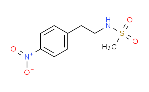 CAS No. 24954-60-7, N-[2-(4-Nitrophenyl)ethyl]methanesulfonamide