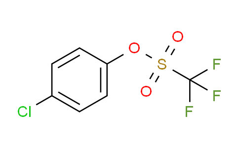 CAS No. 29540-84-9, 4-Chlorophenyl trifluoromethanesulfonate