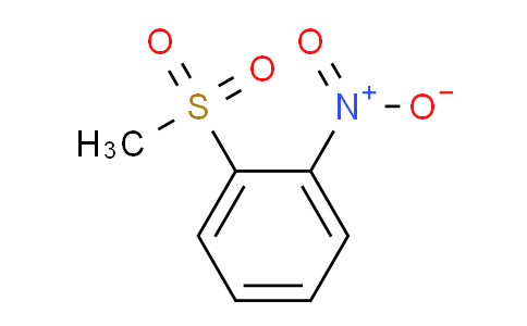 CAS No. 2976-34-3, 1-(Methylsulfonyl)-2-nitrobenzene