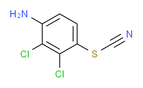 CAS No. 7494-03-3, 2,3-Dichloro-4-thiocyanatoaniline