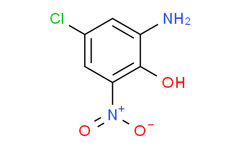 CAS No. 6358-08-3, 2-Amino-4-chloro-6-nitrophenol