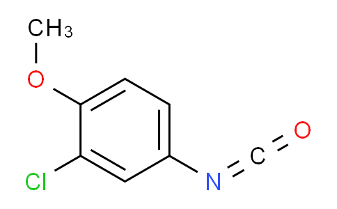 CAS No. 28395-76-8, 2-Chloro-4-isocyanato-1-methoxybenzene