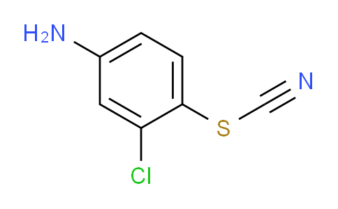 CAS No. 3226-46-8, 3-Chloro-4-thiocyanatoaniline