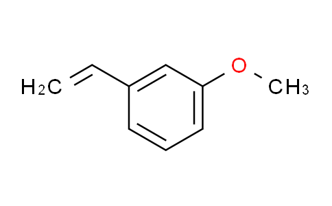 CAS No. 626-20-0, 1-Methoxy-3-vinylbenzene