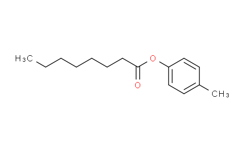CAS No. 59558-23-5, N-Octanoic acid p-tolyl ester