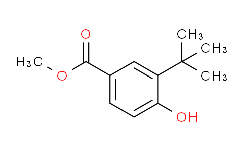 CAS No. 39778-63-7, Methyl 3-tert-butyl-4-hydroxybenzoate