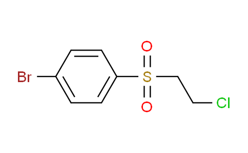 CAS No. 26732-25-2, 1-bromo-4-(2-chloroethylsulfonyl)benzene