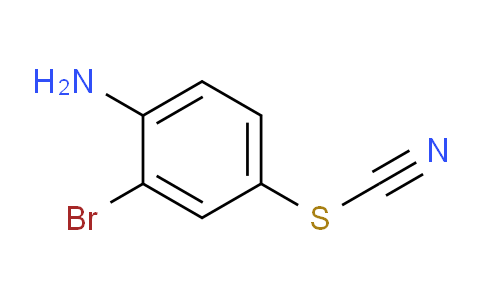 CAS No. 7493-98-3, 2-Bromo-4-thiocyanatoaniline