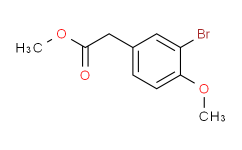 CAS No. 19626-36-9, 3-Bromo-4-methoxyphenylacetic acid methyl ester