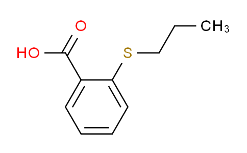 CAS No. 21213-10-5, 2-(Propylsulfanyl)benzoic acid