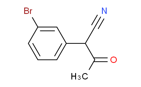 CAS No. 30118-02-6, 2-(3-Bromophenyl)-3-oxobutanenitrile
