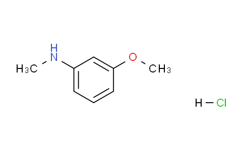 CAS No. 26926-55-6, 3-Methoxy-N-methylaniline HCl