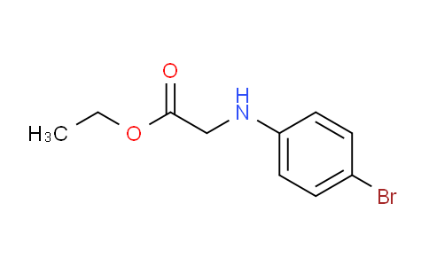 CAS No. 2521-92-8, Ethyl 2-[(4-bromophenyl)amino]acetate