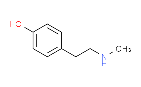 CAS No. 370-98-9, 4-[2-(methylamino)ethyl]phenol