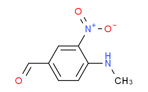 CAS No. 42564-41-0, 4-(Methylamino)-3-nitrobenzaldehyde