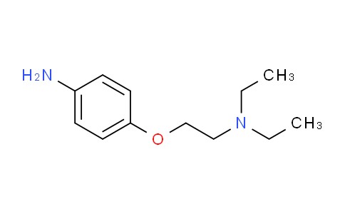 CAS No. 38519-63-0, 4-[2-(Diethylamino)ethoxy]aniline