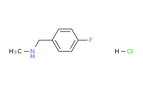 CAS No. 459-20-1, 4-Fluoro-N-methylbenzylamine hydrochloride