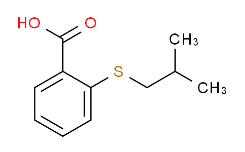 CAS No. 52369-61-6, 2-[(2-Methylpropyl)sulfanyl]benzoic acid