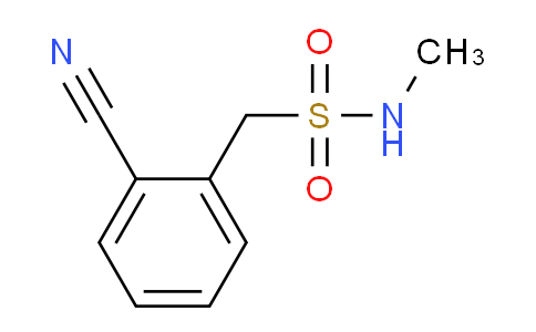 CAS No. 51045-35-3, 1-(2-Cyanophenyl)-N-methylmethanesulfonamide