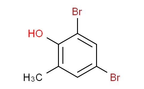 CAS No. 609-22-3, 2,4-Dibromo-6-methylphenol